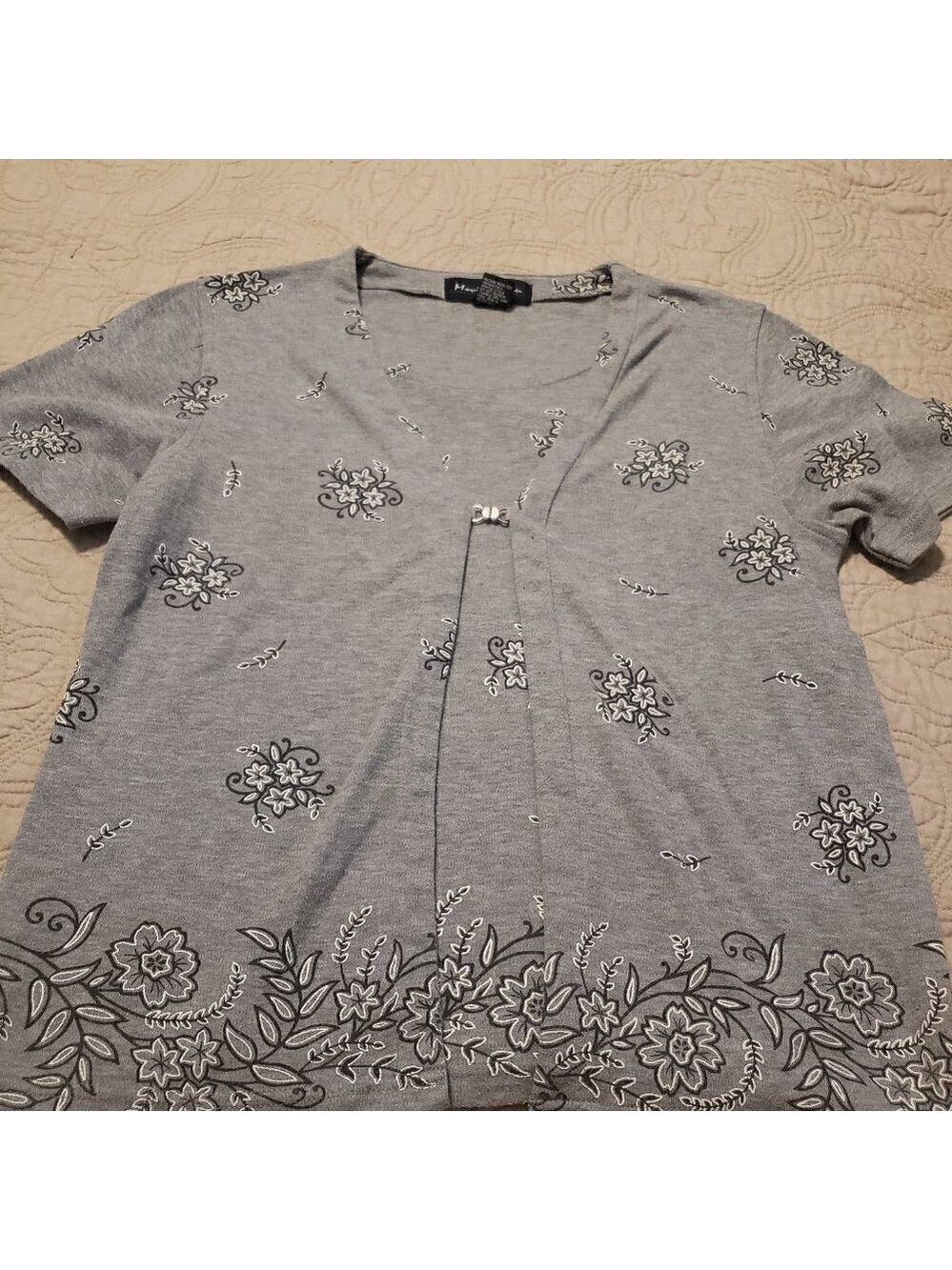 Moving Bleu Two For One Look Top